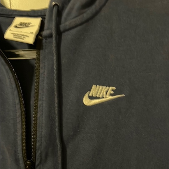 Nike Navy Blue Hoodie - Picture 5 of 9